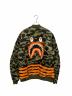 A BATHING APE (アベイシングエイプ) PORTER (ポーター) BAPE×PORTER 1ST CAMO SHARK MA-1 カーキ サイズ:XXL：50000円