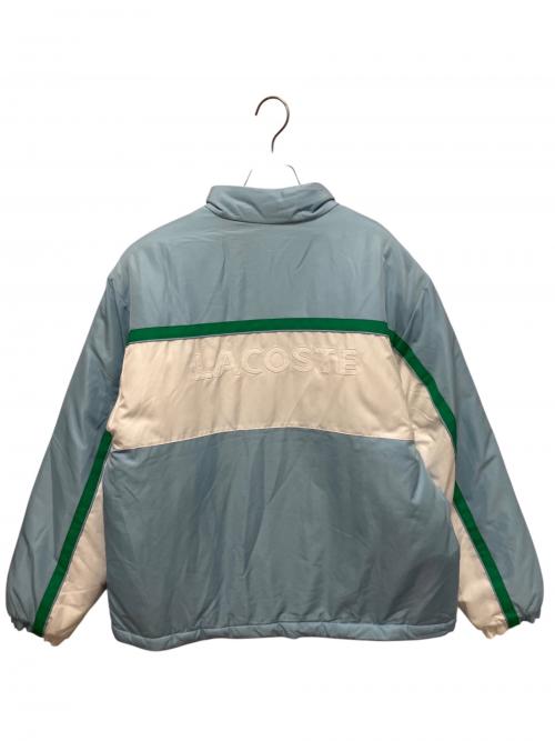 SUPREME（シュプリーム）SUPREME (シュプリーム) LACOSTE (ラコステ) プルオーバーシャツ ホワイト×スカイブルー サイズ:Lの古着・服飾アイテム