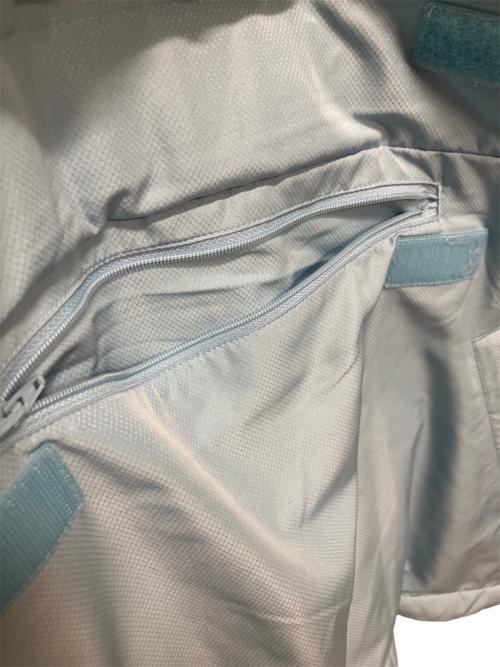 SUPREME（シュプリーム）SUPREME (シュプリーム) LACOSTE (ラコステ) プルオーバーシャツ ホワイト×スカイブルー サイズ:Lの古着・服飾アイテム