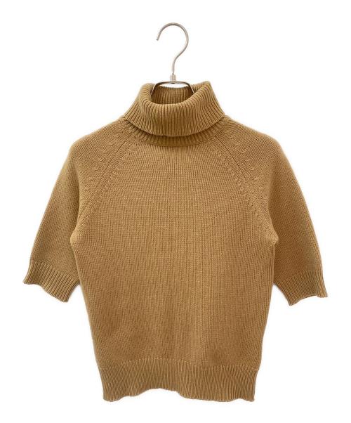 CELINE（セリーヌ）CELINE (セリーヌ) カシミヤタートルニット ベージュ サイズ:Mの古着・服飾アイテム