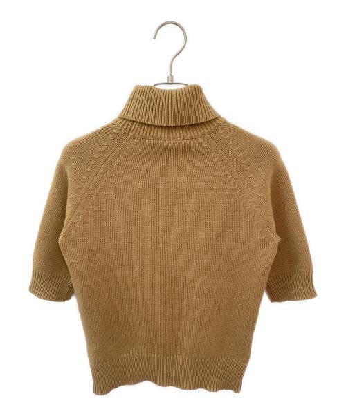 CELINE（セリーヌ）CELINE (セリーヌ) カシミヤタートルニット ベージュ サイズ:Mの古着・服飾アイテム