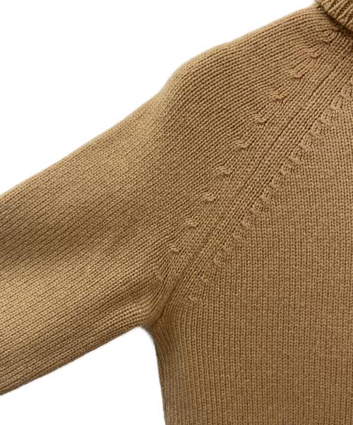 CELINE（セリーヌ）CELINE (セリーヌ) カシミヤタートルニット ベージュ サイズ:Mの古着・服飾アイテム