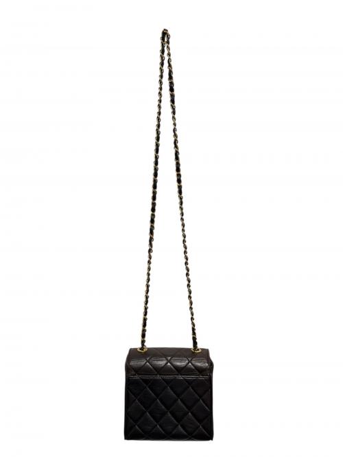 CHANEL（シャネル）CHANEL (シャネル) ミニマトラッセ ショルダーバッグ ブラック サイズ:ミニの古着・服飾アイテム