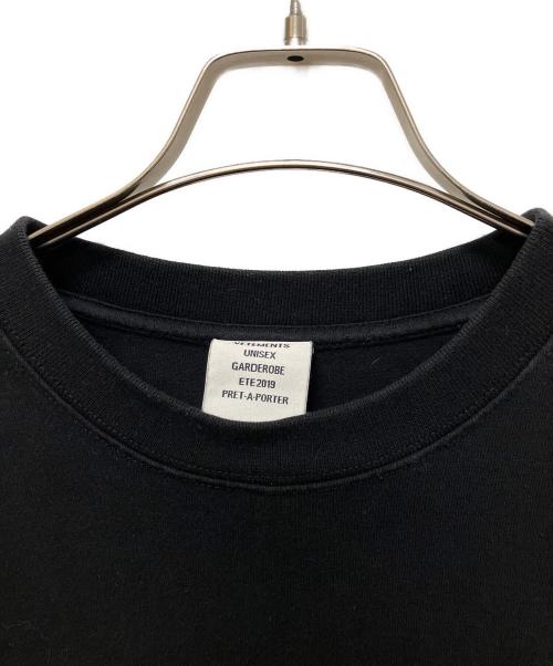 VETEMENTS（ヴェトモン）VETEMENTS (ヴェトモン) 19SS ロシアンアイドル Tシャツ ブラック サイズ:XSの古着・服飾アイテム