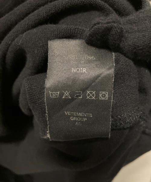 VETEMENTS（ヴェトモン）VETEMENTS (ヴェトモン) 19SS ロシアンアイドル Tシャツ ブラック サイズ:XSの古着・服飾アイテム