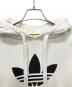 中古・古着 GUCCI (グッチ) adidas (アディダス) 22AW コラボロゴスウェットパーカー ホワイト サイズ:M：45000円
