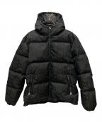 GUCCIグッチ）の古着「GGキャンバスジャケット/ダウンジャケット」｜ブラック