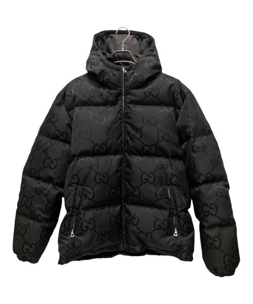 GUCCI（グッチ）GUCCI (グッチ) GGキャンバスジャケット/ダウンジャケット ブラック サイズ:52の古着・服飾アイテム