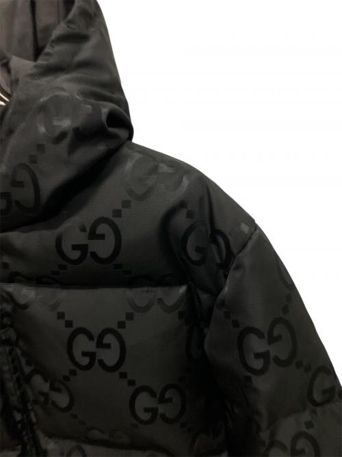 GUCCI（グッチ）GUCCI (グッチ) GGキャンバスジャケット/ダウンジャケット ブラック サイズ:52の古着・服飾アイテム