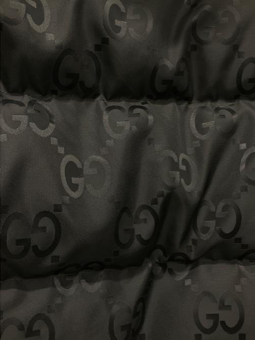GUCCI（グッチ）GUCCI (グッチ) GGキャンバスジャケット/ダウンジャケット ブラック サイズ:52の古着・服飾アイテム