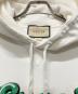 中古・古着 GUCCI (グッチ) GUCCIロゴ半袖パーカー ホワイト サイズ:M：30000円
