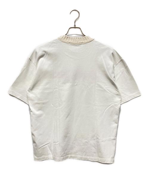 LOUIS VUITTON（ルイ ヴィトン）LOUIS VUITTON (ルイ ヴィトン) 22SS ロゴエンブロイダリー カットソー ホワイト サイズ:Lの古着・服飾アイテム