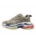 GUCCI (グッチ) BALENCIAGA (バレンシアガ) TRIPLE S/コラボスニーカー ベージュ サイズ:28.5cm：70000円