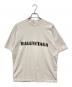 BALENCIAGA（バレンシアガ）の古着「ステンシルタイプ ダメージ加工半袖Tシャツ」｜ライトグレー