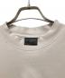 中古・古着 BALENCIAGA (バレンシアガ) ステンシルタイプ ダメージ加工半袖Tシャツ ライトグレー サイズ:S：40000円