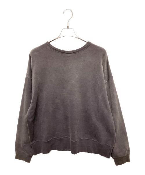 SAINT MICHAEL（セントマイケル）SAINT MICHAEL (セントマイケル) 24AWBONE SAINT CREW SWT/クルーネックスウェット ブラック サイズ:XLの古着・服飾アイテム
