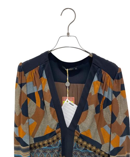 ETRO（エトロ）ETRO (エトロ) マルチカラー総柄ワンピース マルチカラー サイズ:46の古着・服飾アイテム