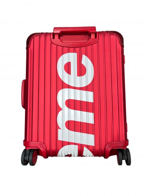 SUPREME（シュプリーム）Supreme (シュプリーム) RIMOWA (リモワ) 18SS Topas Multiwheel 45L レッドの古着・服飾アイテム