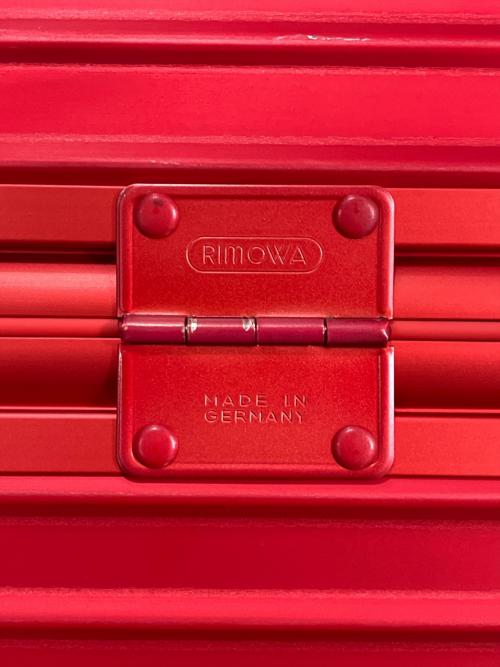SUPREME（シュプリーム）Supreme (シュプリーム) RIMOWA (リモワ) 18SS Topas Multiwheel 45L レッドの古着・服飾アイテム