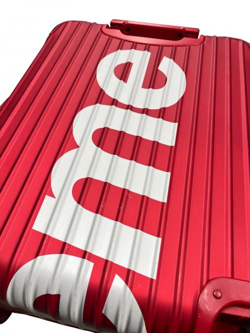SUPREME（シュプリーム）Supreme (シュプリーム) RIMOWA (リモワ) 18SS Topas Multiwheel 45L レッドの古着・服飾アイテム