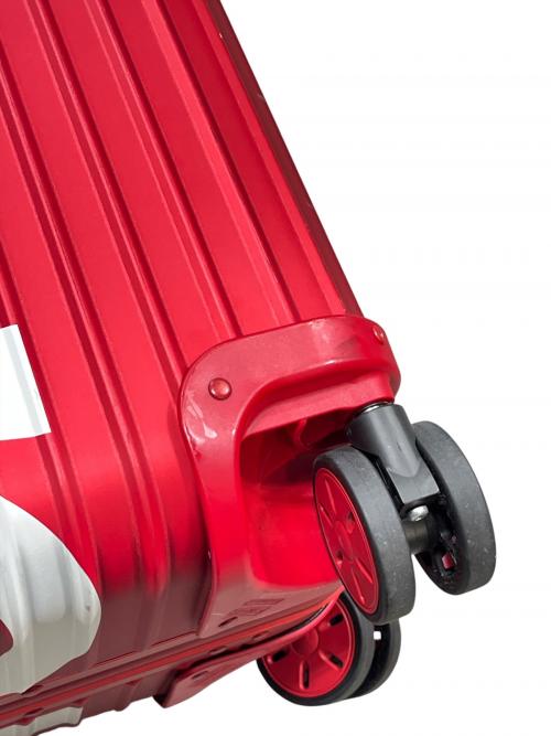 SUPREME（シュプリーム）Supreme (シュプリーム) RIMOWA (リモワ) 18SS Topas Multiwheel 45L レッドの古着・服飾アイテム