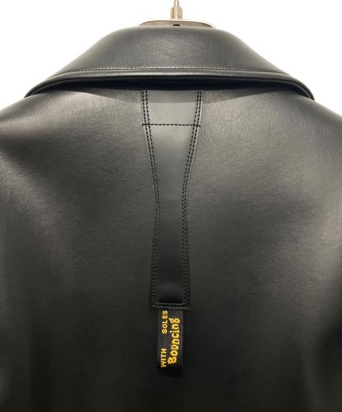 JUNYA WATANABE COMME des GARCONS（(ジュンヤワタナベ コムデギャルソン）JUNYA WATANABE COMME des GARCONS ((ジュンヤワタナベ コムデギャルソン) ブーツドッキングライダースジャケット ブラック サイズ:Ｍの古着・服飾アイテム