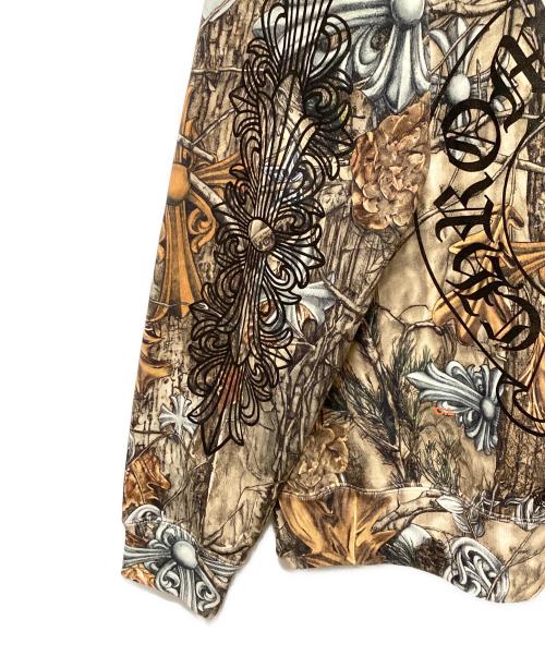 CHROME HEARTS（クロムハーツ）CHROME HEARTS (クロムハーツ) NIKE (ナイキ) NOCTA (ノクタ) NOCTA CREW NECK ブラウン サイズ:Lの古着・服飾アイテム