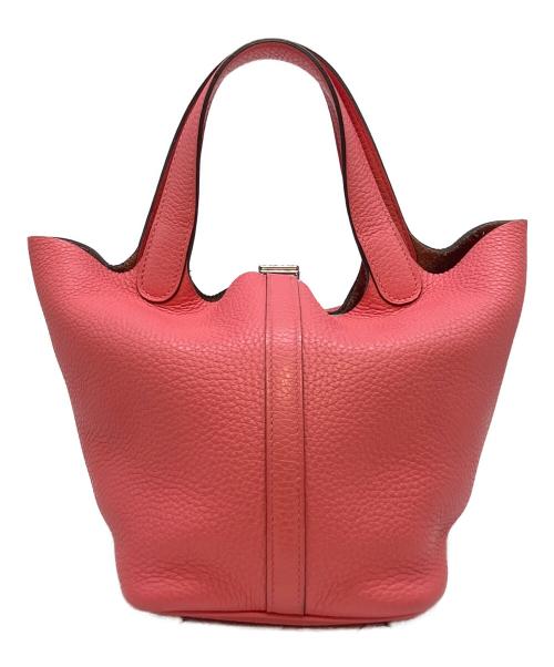 HERMES（エルメス）HERMES (エルメス) ピコタンロックPM/ハンドバッグ ローズメキシコ サイズ:PMの古着・服飾アイテム