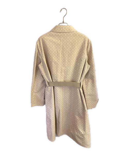 LOUIS VUITTON（ルイ ヴィトン）LOUIS VUITTON (ルイ ヴィトン) モノグラムステンカラーコート ベージュ サイズ:40の古着・服飾アイテム