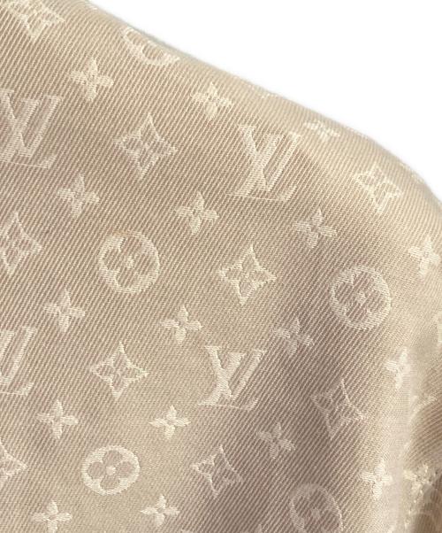 LOUIS VUITTON（ルイ ヴィトン）LOUIS VUITTON (ルイ ヴィトン) モノグラムステンカラーコート ベージュ サイズ:40の古着・服飾アイテム