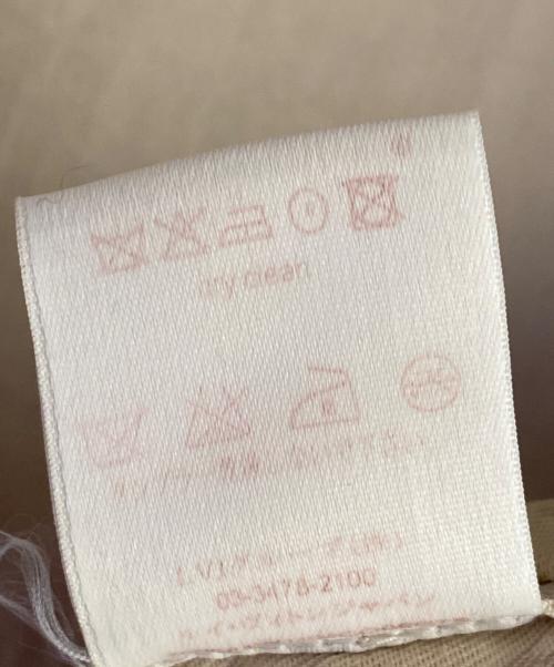 LOUIS VUITTON（ルイ ヴィトン）LOUIS VUITTON (ルイ ヴィトン) モノグラムステンカラーコート ベージュ サイズ:40の古着・服飾アイテム