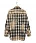 MIHARA YASUHIRO (ミハラヤスヒロ) Vintage-Like Check Shirts ベージュ×ブラウン サイズ:44：45000円