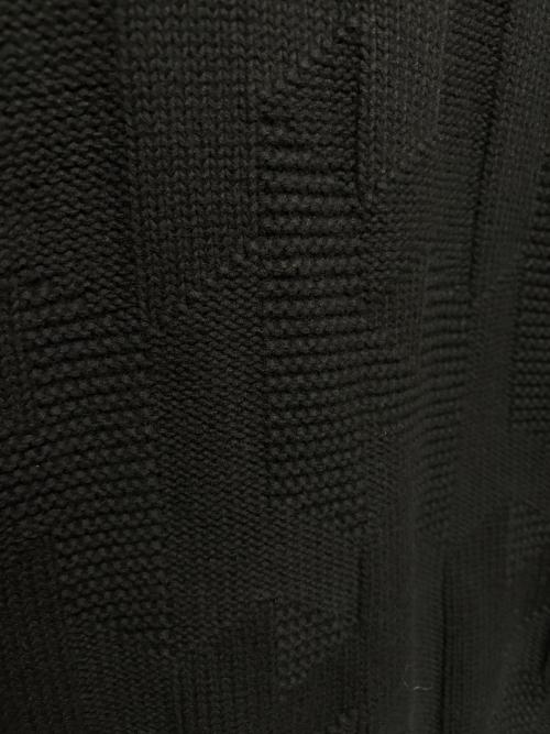 HERMES（エルメス）HERMES (エルメス) ウールカーディガン ブラック サイズ:40の古着・服飾アイテム
