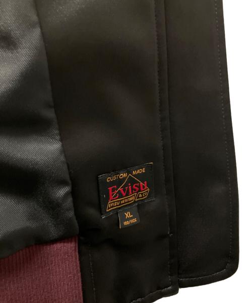 EVISU（エヴィス）EVISU (エヴィス) デュオレオパード刺繍 スカジャン ブラック サイズ:XLの古着・服飾アイテム