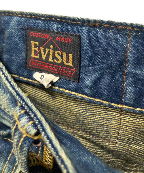 EVISU（エヴィス）EVISU (エヴィス) ウォッシュドボンデージ ジーンズ インディゴ サイズ:Sの古着・服飾アイテム