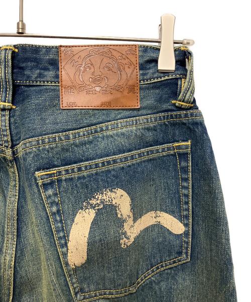 EVISU（エヴィス）EVISU (エヴィス) ウォッシュドボンデージ ジーンズ インディゴ サイズ:Sの古着・服飾アイテム