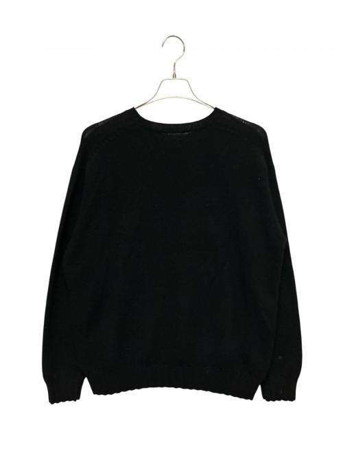 AURALEE（オーラリー）AURALEE (オーラリー) 24AW SHETLAND WOOL CASHMERE KNIT ブラック サイズ:Mの古着・服飾アイテム
