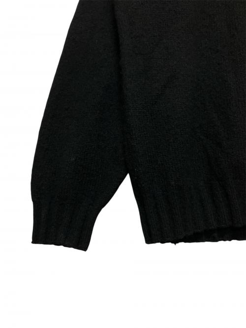AURALEE（オーラリー）AURALEE (オーラリー) 24AW SHETLAND WOOL CASHMERE KNIT ブラック サイズ:Mの古着・服飾アイテム
