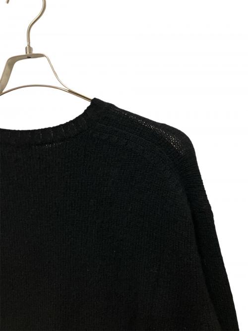 AURALEE（オーラリー）AURALEE (オーラリー) 24AW SHETLAND WOOL CASHMERE KNIT ブラック サイズ:Mの古着・服飾アイテム