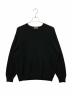 AURALEE（オーラリー）の古着「24AW SHETLAND WOOL CASHMERE KNIT」｜ブラック