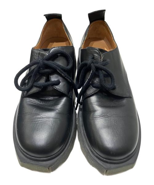 OFFWHITE（オフホワイト）OFFWHITE (オフホワイト) Sponge Sole Derby ブラック サイズ:41の古着・服飾アイテム