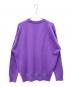 AMI PARIS (アミ パリス) ロゴニット パープル サイズ:L：30000円