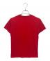 MSGM (エムエスジーエム) ロゴTシャツ レッド サイズ:XS：10000円