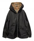 BURBERRYバーバリー）の古着「リバーシブルノバチェック ジャケット」｜ブラック