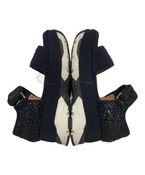 MARNI（マルニ）MARNI (マルニ) プラットフォームサンダル ブラック サイズ:37の古着・服飾アイテム