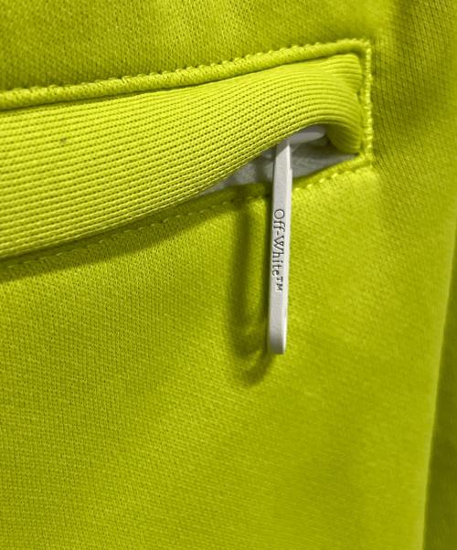 OFFWHITE（オフホワイト）OFFWHITE (オフホワイト) アローロゴジャージーパンツ イエロー サイズ:Lの古着・服飾アイテム