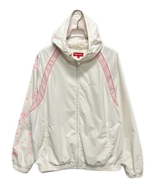SUPREME（シュプリーム）SUPREME (シュプリーム) AOI Glow-in-the-drak TRACK LACKET　トラックジャケット ホワイト サイズ:XLの古着・服飾アイテム