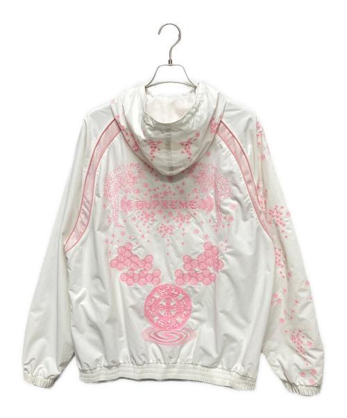SUPREME（シュプリーム）SUPREME (シュプリーム) AOI Glow-in-the-drak TRACK LACKET　トラックジャケット ホワイト サイズ:XLの古着・服飾アイテム