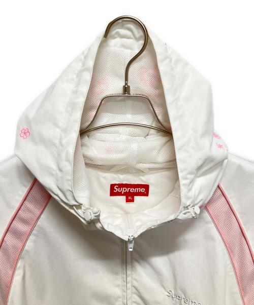 SUPREME（シュプリーム）SUPREME (シュプリーム) AOI Glow-in-the-drak TRACK LACKET　トラックジャケット ホワイト サイズ:XLの古着・服飾アイテム