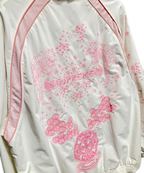 SUPREME（シュプリーム）SUPREME (シュプリーム) AOI Glow-in-the-drak TRACK LACKET　トラックジャケット ホワイト サイズ:XLの古着・服飾アイテム